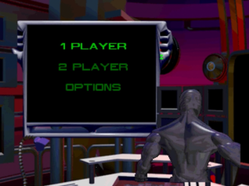 Rise Of The Robots title screen for 3DO